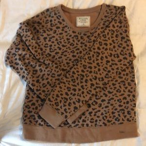 cheetah/leopard print sweater